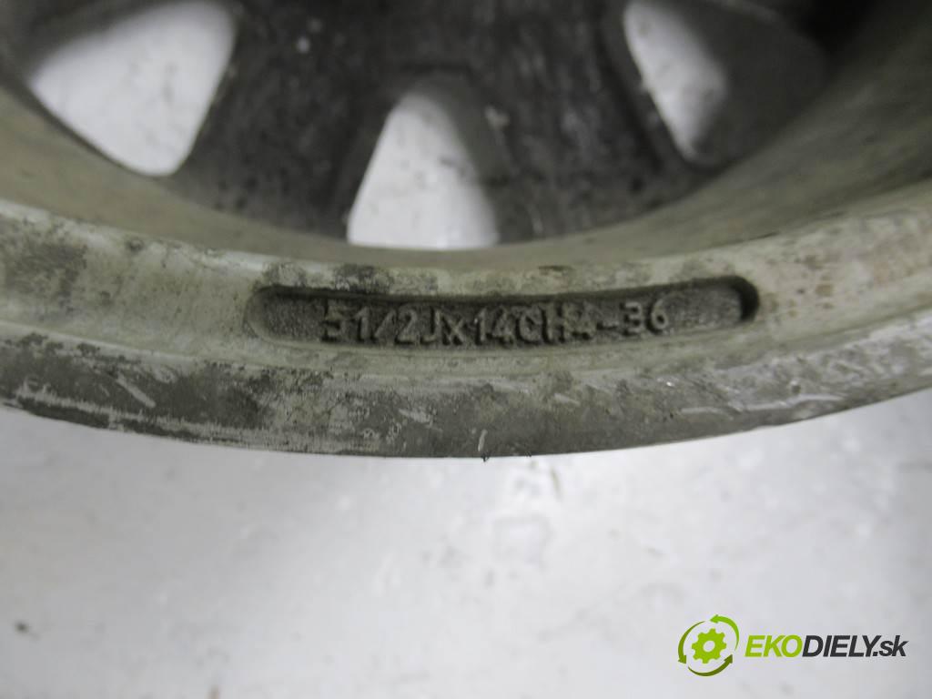 Renault Modus    14 5,5J 4X100 ET36  disky hliníkové - 14  (Hliníkové)