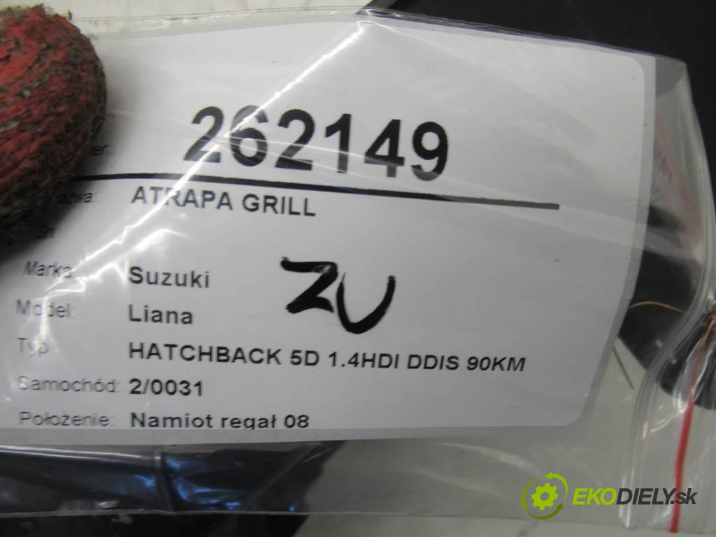Suzuki Liana  2005 66kw HATCHBACK 5D 1.4HDI DDIS 90KM 01-07 1400 mřížka maska  (Mřížky (masky) chladičů)