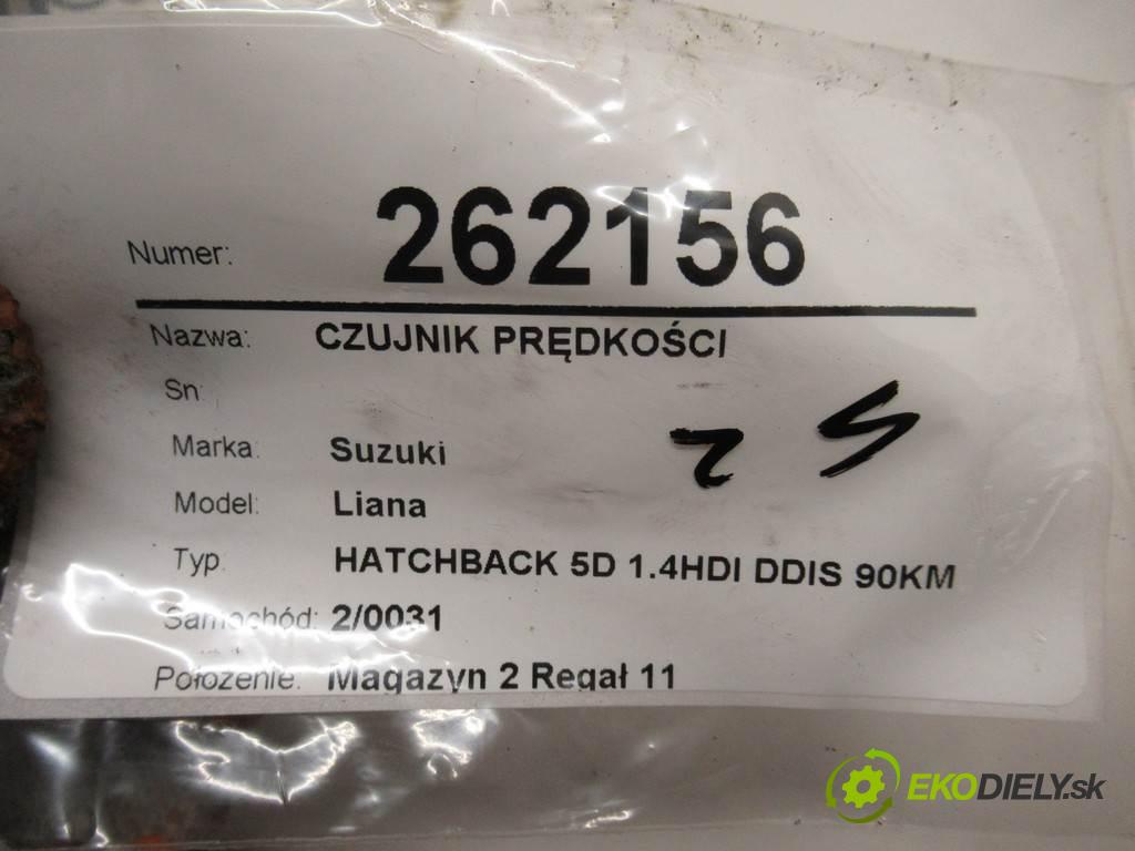Suzuki Liana  2005 66kw HATCHBACK 5D 1.4HDI DDIS 90KM 01-07 1400 Snímač rýchlosti 9647765480 (Snímače)