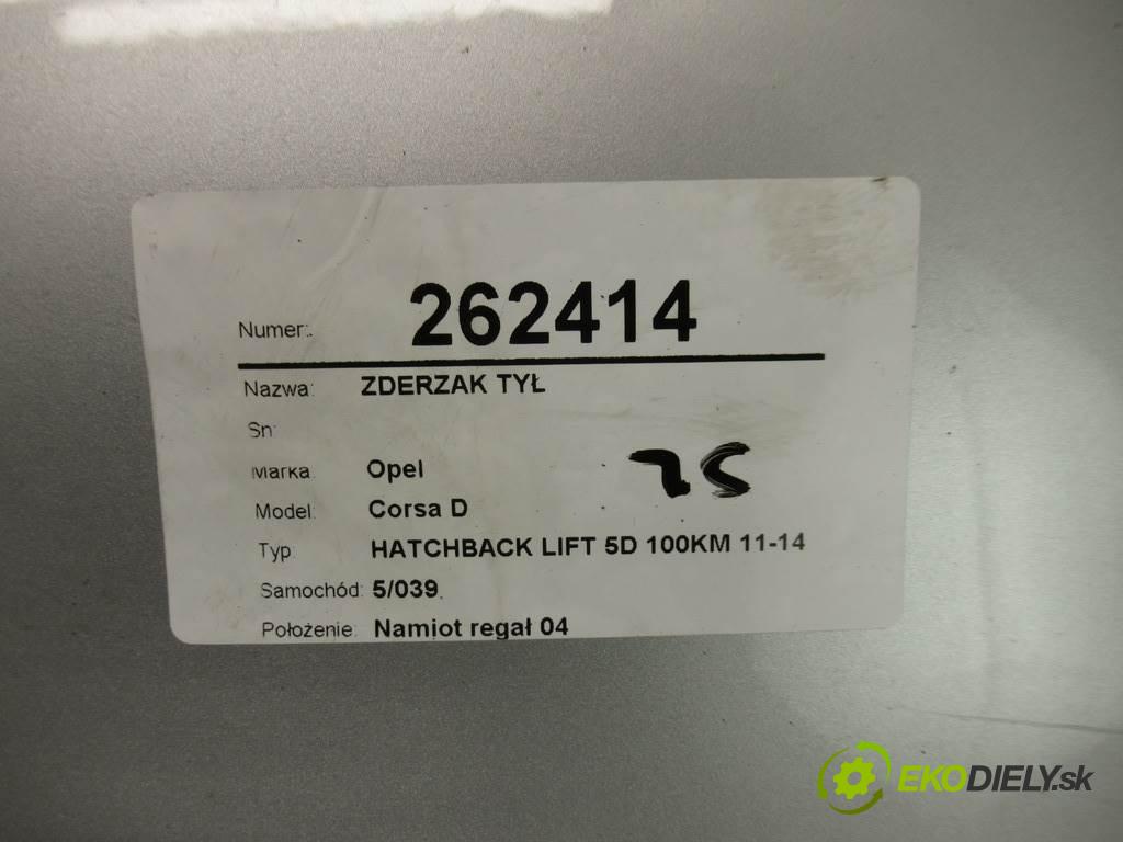Opel Corsa D   2013  HATCHBACK LIFT 5D 100KM 11-14 1400 nárazník zadní část