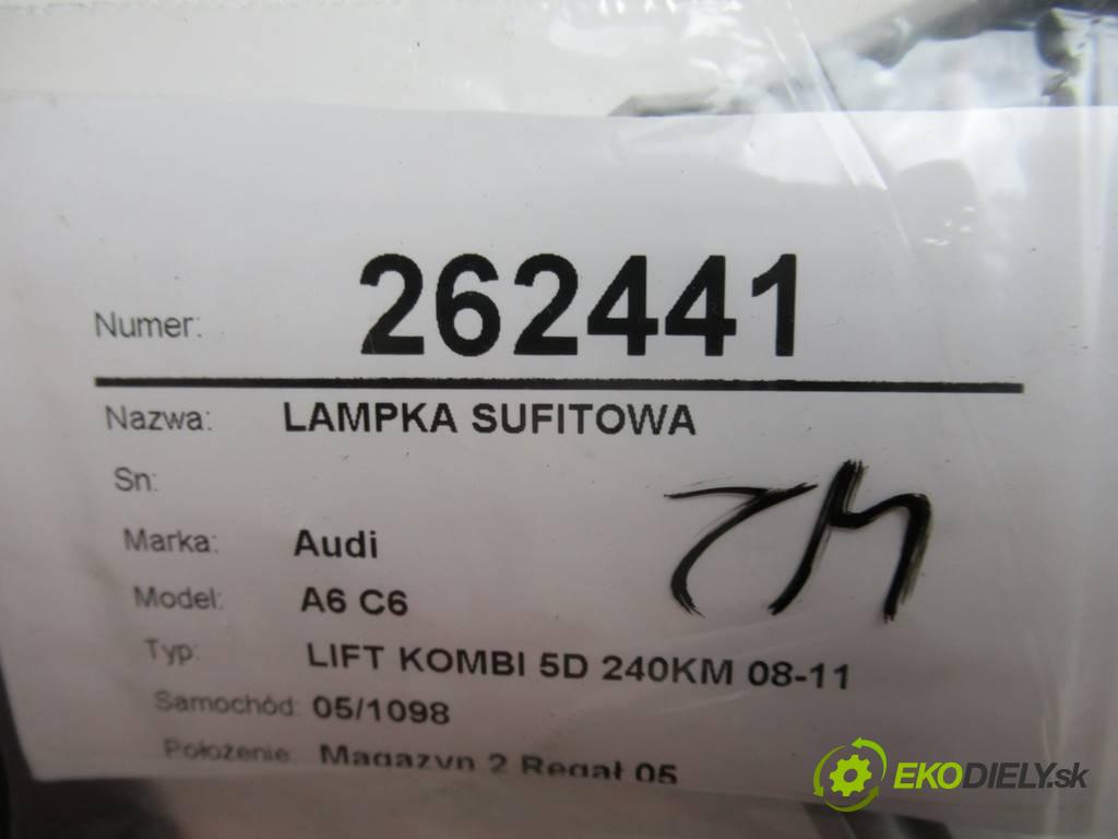 Audi A6 C6  2011 176kw LIFT KOMBI 5D 240KM 08-11 3000 svetlo stropné 4F0947135CE (Osvetlenie interiéru)