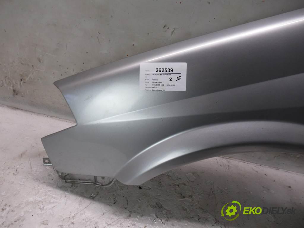 Nissan Primera P12  2002  KOMBI 5D 1.8B 115KM 01-07 1800 blatník přední část levý