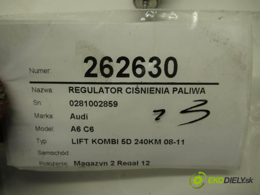 Audi A6 C6    LIFT KOMBI 5D 240KM 08-11  Regulátor tlaku paliva 057130764H (Ostatní)