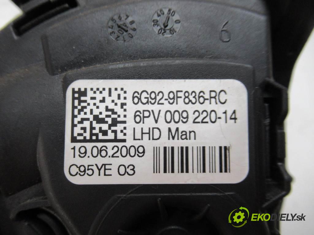 Ford Mondeo Mk4  2009 92 kW KOMBI 5D 1.8TDCI 125KM 07-10 1800 Potenciometer plynového pedálu 6G92-9F836-RC (Pedále)