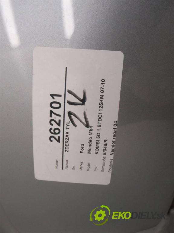 Ford Mondeo Mk4  2009 92 kW KOMBI 5D 1.8TDCI 125KM 07-10 1800 nárazník zadní část