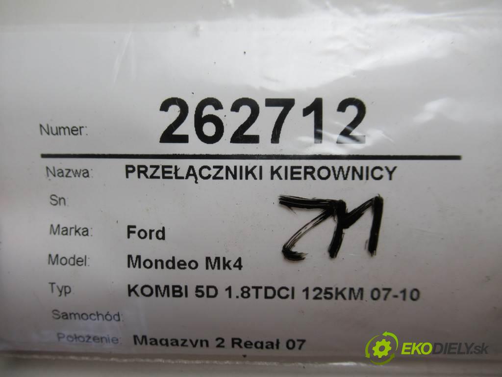 Ford Mondeo Mk4    KOMBI 5D 1.8TDCI 125KM 07-10  přepínač volantu 6M2T-14K147-CH     6M2T-14K147-DG