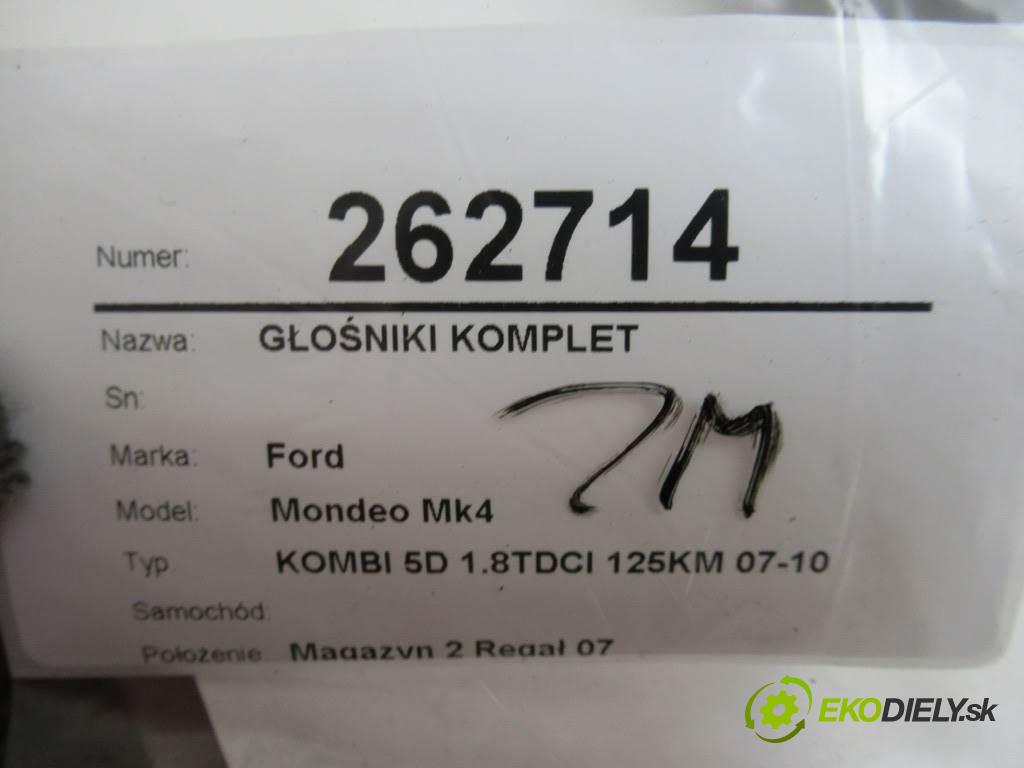 Ford Mondeo Mk4    KOMBI 5D 1.8TDCI 125KM 07-10  reproduktory - 6M2T-18808-FB