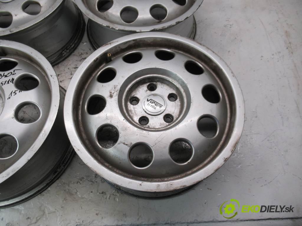 Audi     15 6J 5X100 ET38  disky hliníkové - 15  (Hliníkové)