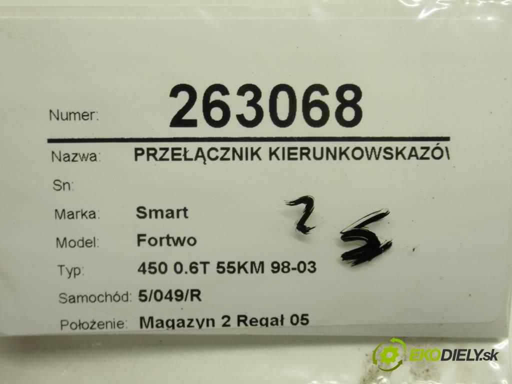 Smart Fortwo  1999 40 kW 450 0.6T 55KM 98-03 600 Prepínač smeroviek svetiel A4505450510