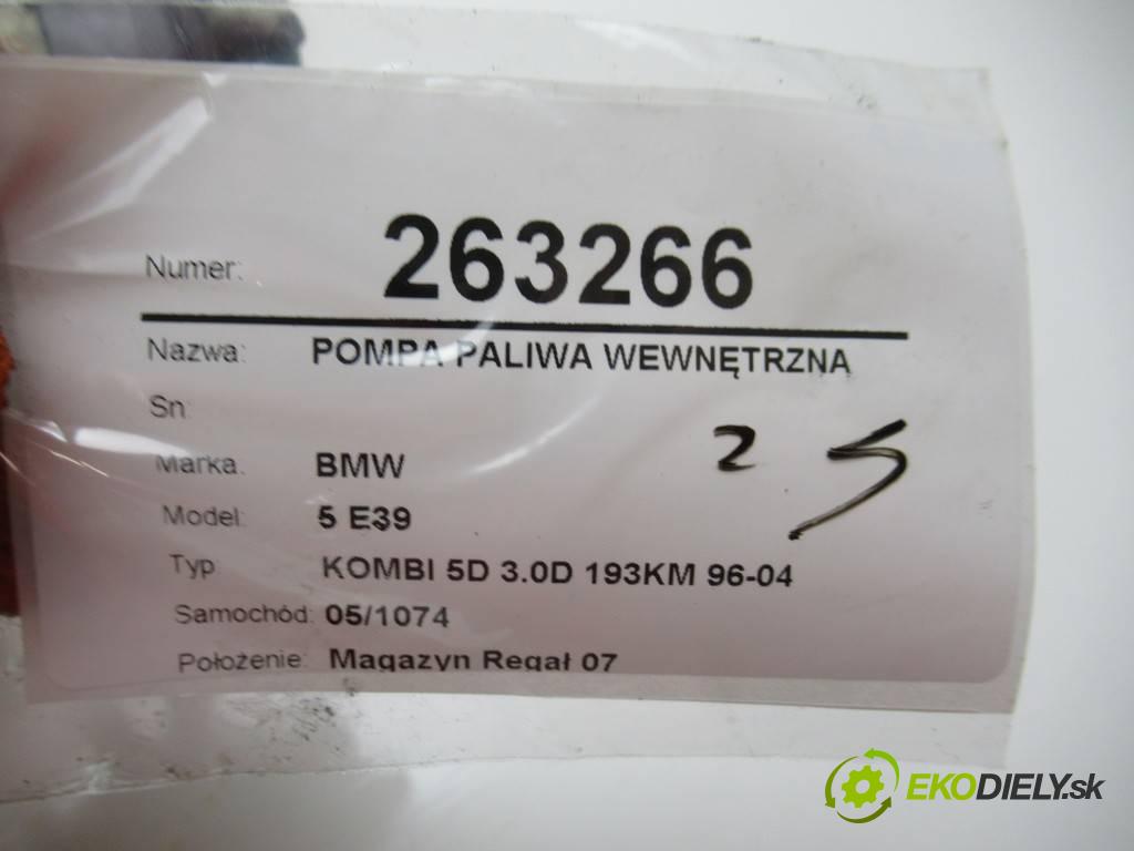 BMW 5 E39  2002 142kw KOMBI 5D 3.0D 193KM 96-04 3000 pumpa paliva vnitřní 1182954 (Palivové pumpy, čerpadla)