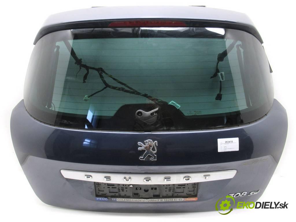 Peugeot 308 LIFT  2008 66,20 KOMBI 5D 1.6HDI 90KM 07-13 1600 zadná kapota  (Zadné kapoty)
