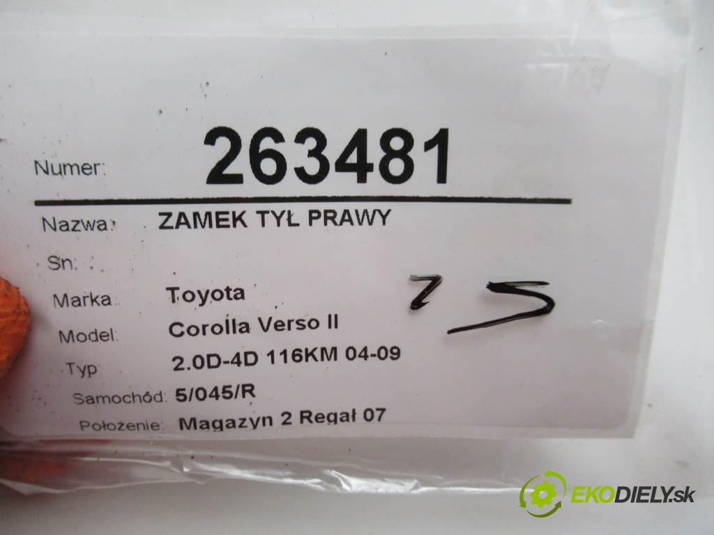 Toyota Corolla Verso II  2004 85 kW 2.0D-4D 116KM 04-09 2000 Prepínač okien  (Prepínače, spínače, tlačidlá a ovládače kúrenia)