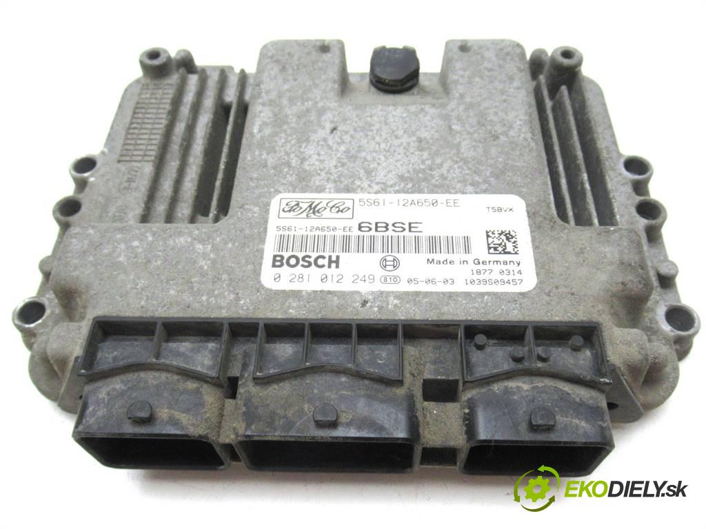 Ford Fusion  2005 66KW 1.6TDCI 90KM 02-05 1560 riadiaca jednotka Motor 5S61-12A650-EE 0281012249 (Riadiace jednotky)