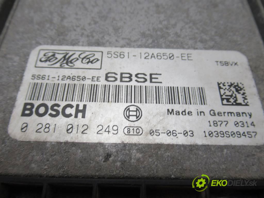 Ford Fusion  2005 66KW 1.6TDCI 90KM 02-05 1560 riadiaca jednotka Motor 5S61-12A650-EE 0281012249 (Riadiace jednotky)