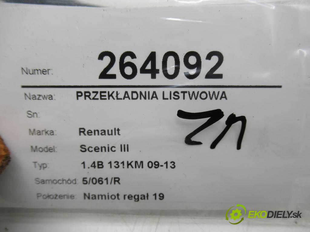 Renault Scenic III  2009 96 kW 1.4B 131KM 09-13 1400 riadenie - 490010024R (Riadenia)