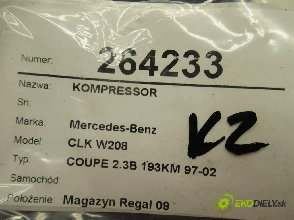 Mercedes-Benz CLK W208    COUPE 2.3B 193KM 97-02  kompressor A1110900380