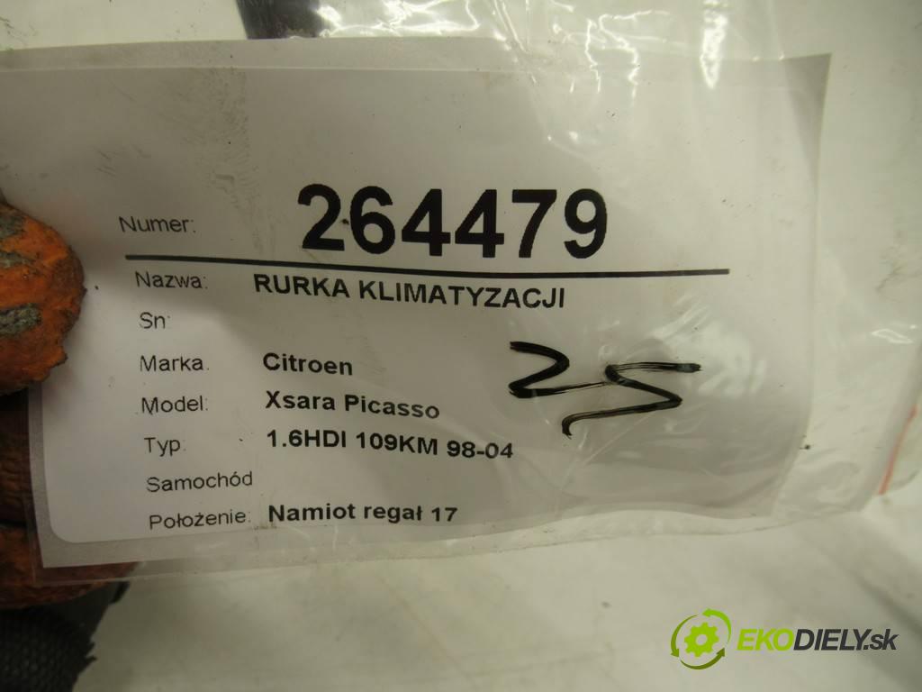 Citroen Xsara Picasso    1.6HDI 109KM 98-04  rúrka klimatizácie 9647452880 (Rúrky klimatizácie)