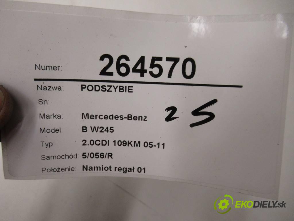 Mercedes-Benz B W245  2006 80 kW 2.0CDI 109KM 05-11 2000 Torpédo, plast pod čelné okno A1698300013 (Torpéda)