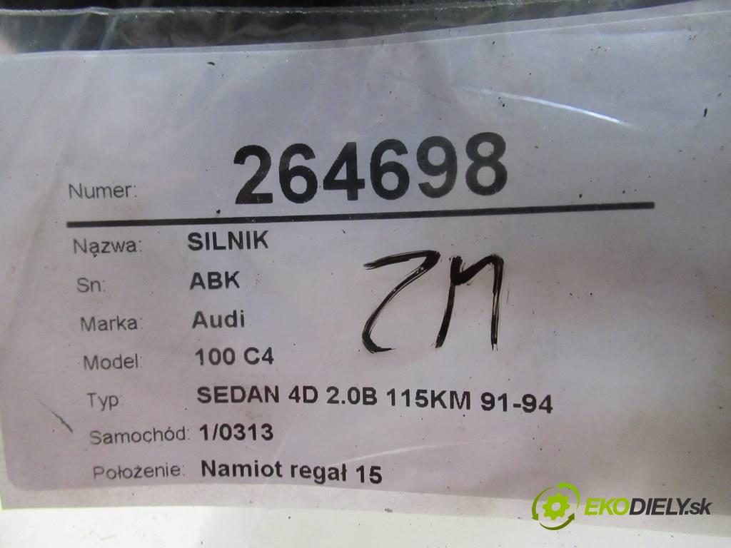 Audi 100 C4  1994 85 kW SEDAN 4D 2.0B 115KM 91-94 2000 motor ABK (Motory (kompletní))