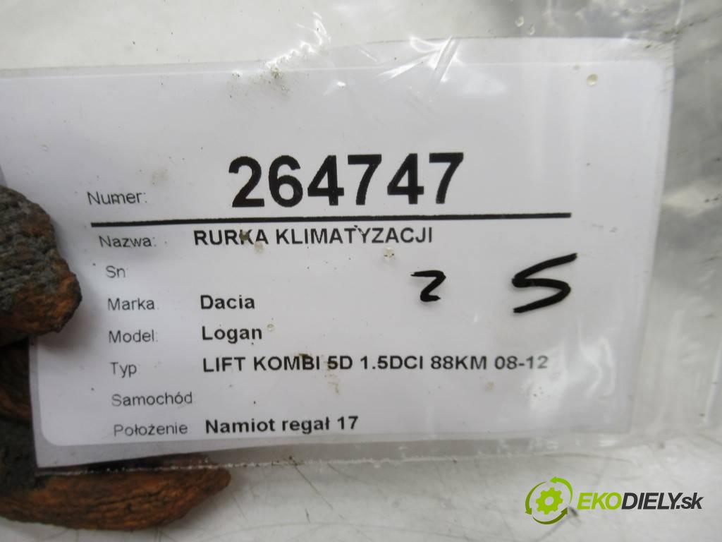 Dacia Logan    LIFT KOMBI 5D 1.5DCI 88KM 08-12  rúrka klimatizácie 924807637R (Rúrky klimatizácie)