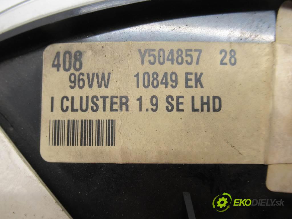 Seat Alhambra  1999 81 kW VAN 5D 1.9TDI 110KM 96-00 1900 Prístrojovka 7M0920821H (Prístrojové dosky, displeje)