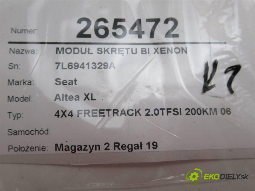 Seat Altea XL    4X4 FREETRACK 2.0TFSI 200KM 06-09  Modul uhlu bi XENON 7L6941329A