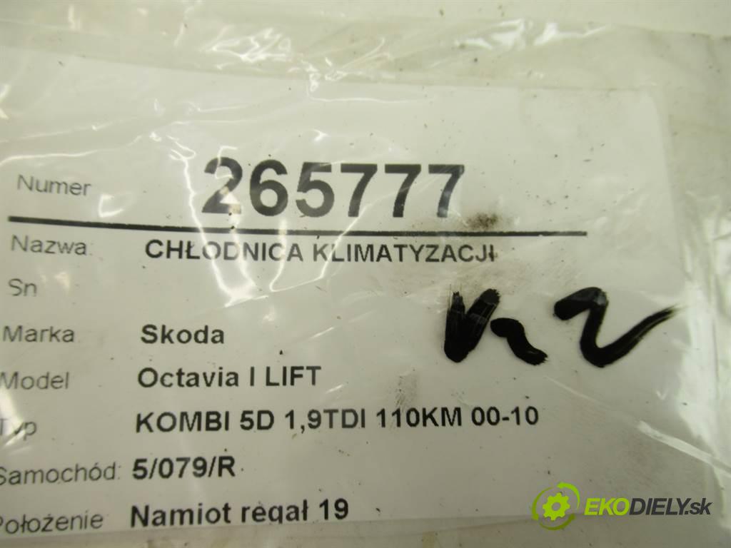 Skoda Octavia I LIFT  2002 81 kW KOMBI 5D 1,9TDI 110KM 00-10 1900 Chladič klimatizácie  (Chladiče klimatizácie)
