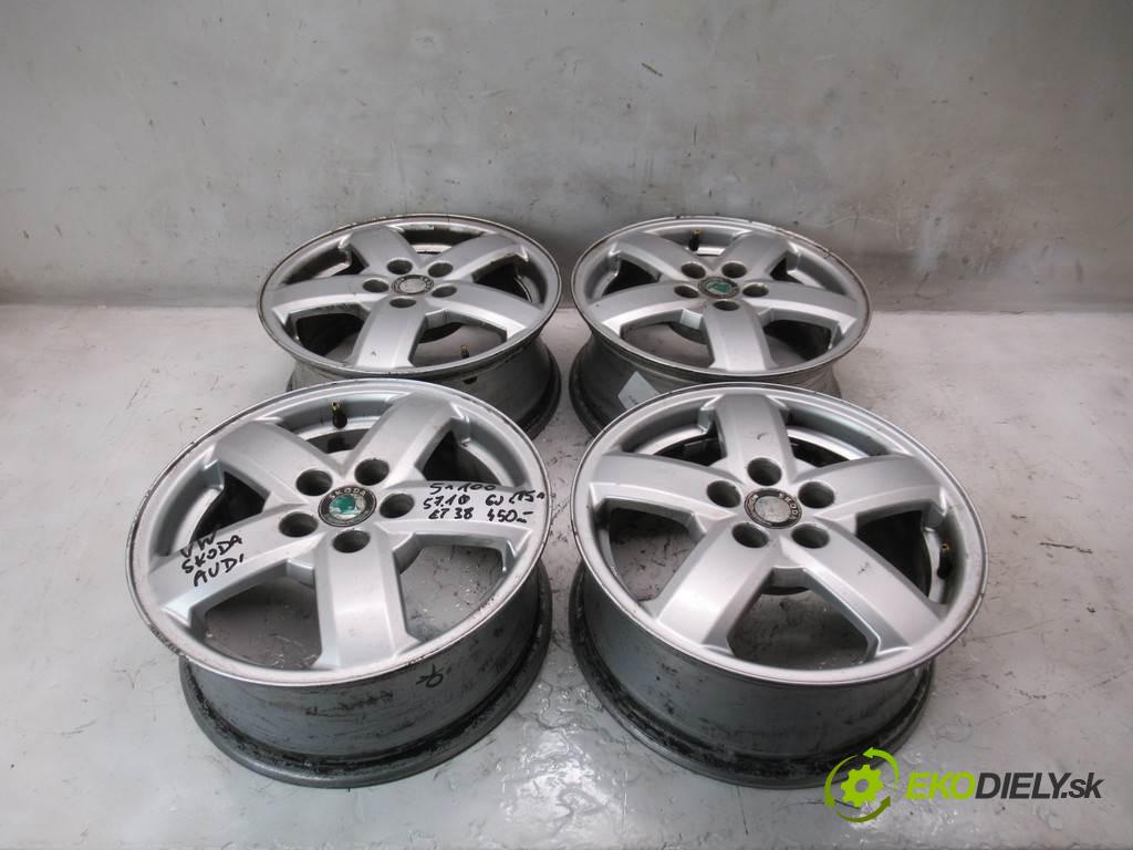 Skoda Fabia    15 6J 5X100 ET38  disky hliníkové - 15  (Hliníkové)