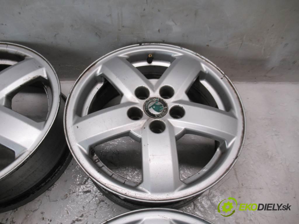 Skoda Fabia    15 6J 5X100 ET38  disky hliníkové - 15  (Hliníkové)