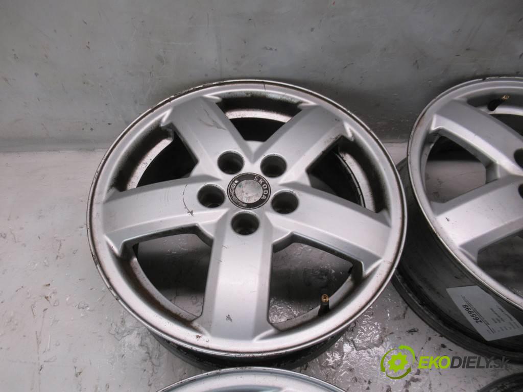 Skoda Fabia    15 6J 5X100 ET38  disky hliníkové - 15  (Hliníkové)