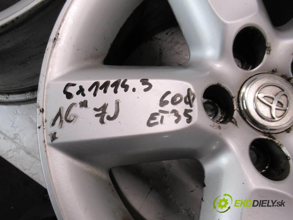Toyota RAV4    16 7J 5X114,3 ET35  disky hliníkové - 16  (Hliníkové)