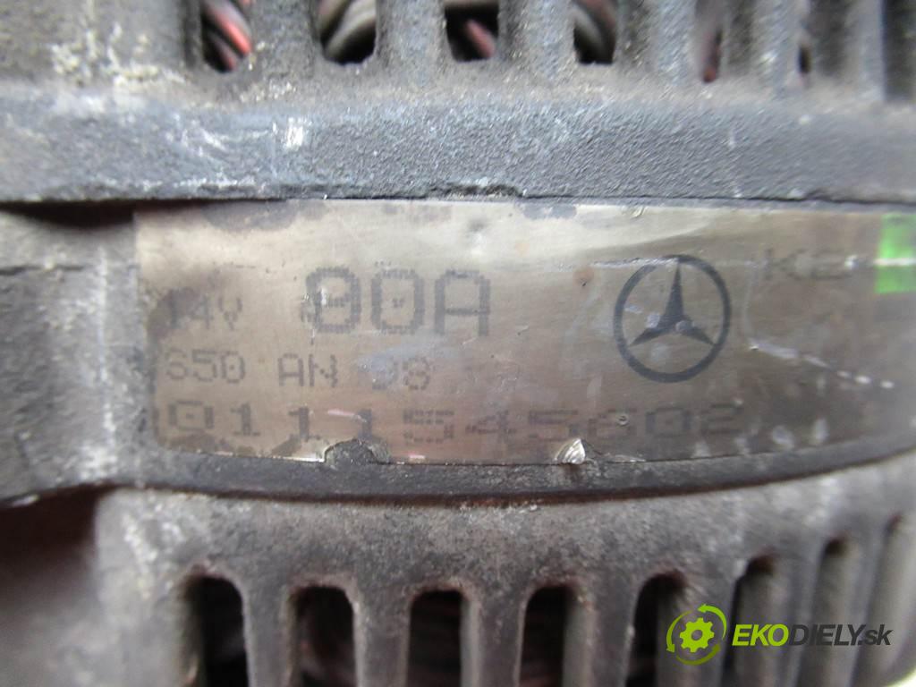 Mercedes-Benz W168  1999  1.4B 82KM 97-04 1400 Alternátor 0111545602 (Alternátory)