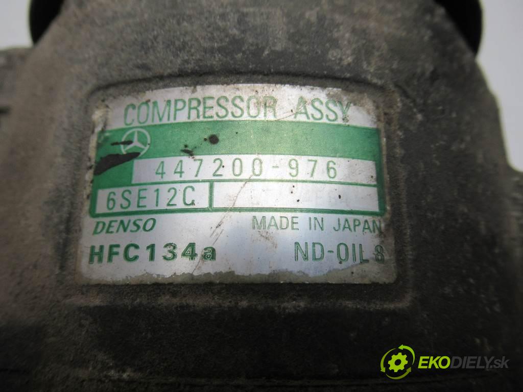 Mercedes-Benz W168  1999  1.4B 82KM 97-04 1400 kompresor klimatizace 447200-976 (Kompresory)
