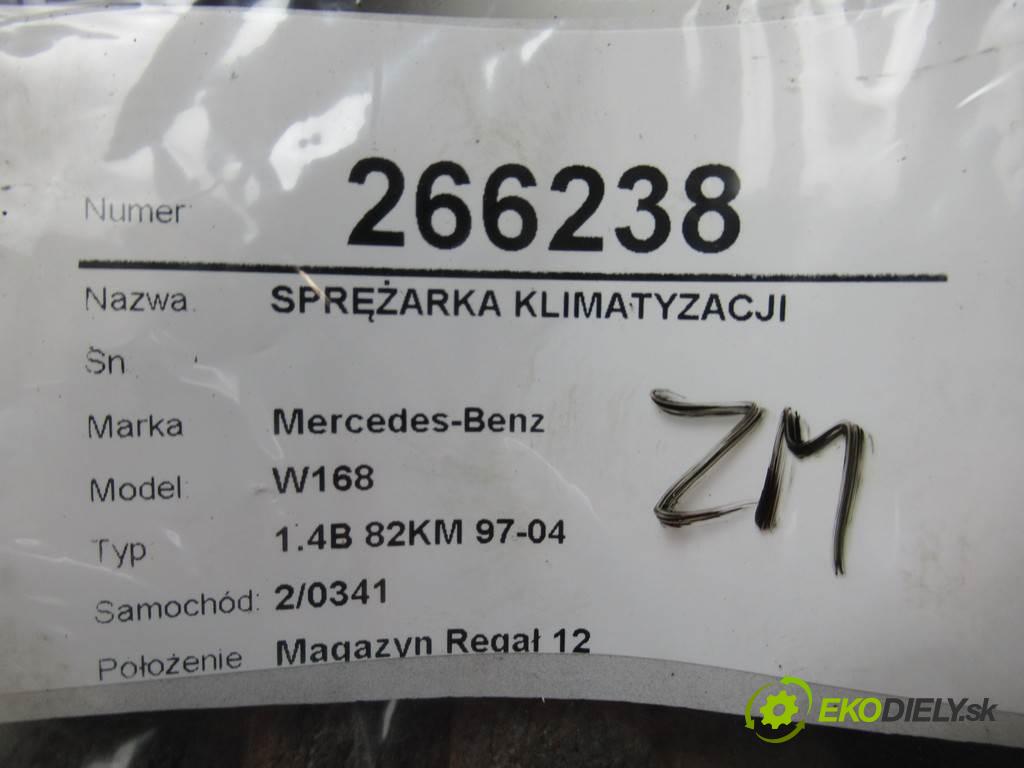 Mercedes-Benz W168  1999  1.4B 82KM 97-04 1400 kompresor klimatizace 447200-976 (Kompresory)