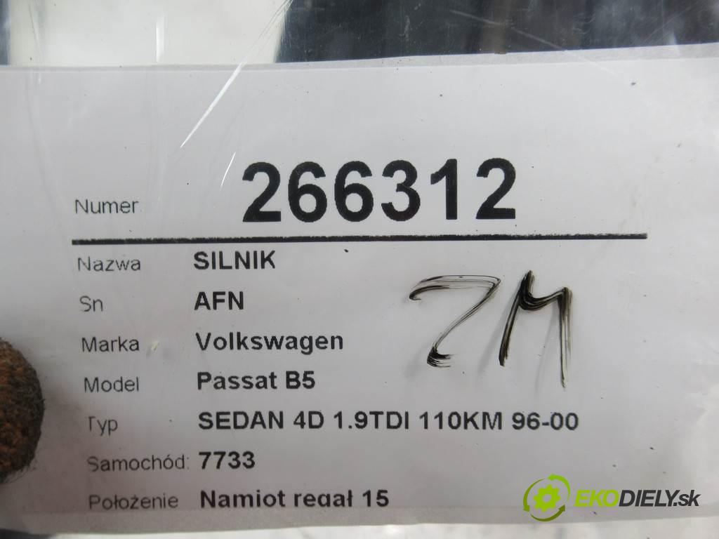 Volkswagen Passat B5  1997  SEDAN 4D 1.9TDI 110KM 96-00 1900 Motor AFN (Motory (kompletné))
