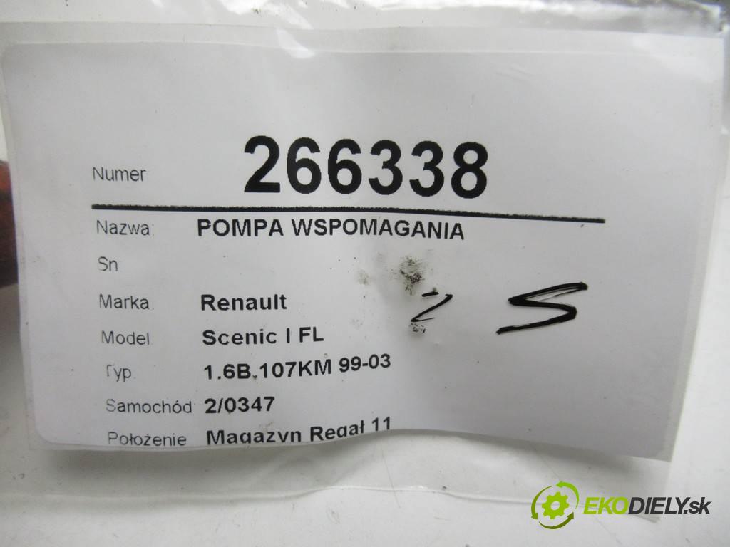 Renault Scenic I FL  1999 79 kW 1.6B 107KM 99-03 1600 Pumpa servočerpadlo  (Servočerpadlá, pumpy riadenia)