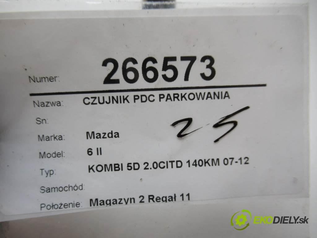 Mazda 6 II    KOMBI 5D 2.0CITD 140KM 07-12  snímač PDC - GS2A-67UC1A-67 (Snímače)