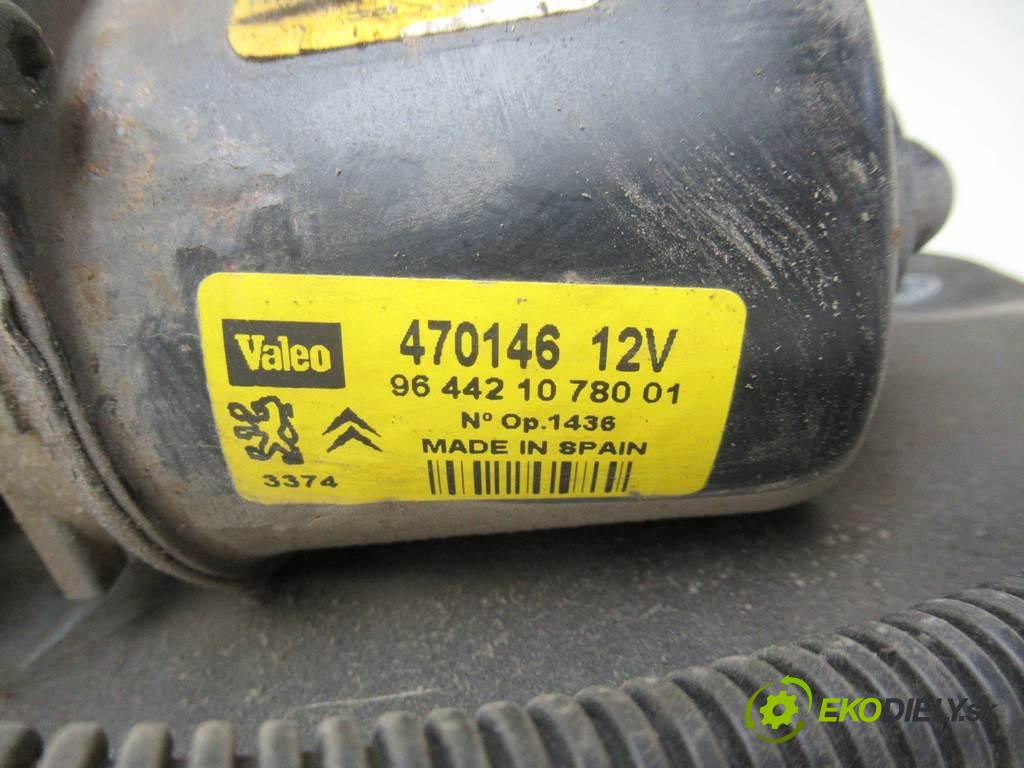 Citroen Berlingo I FL  2004 51 kW LIFT VAN 1.9D 70KM 02-10 1900 Mechanizmus stieračov predný 470146 (Motorčeky stieračov predné)