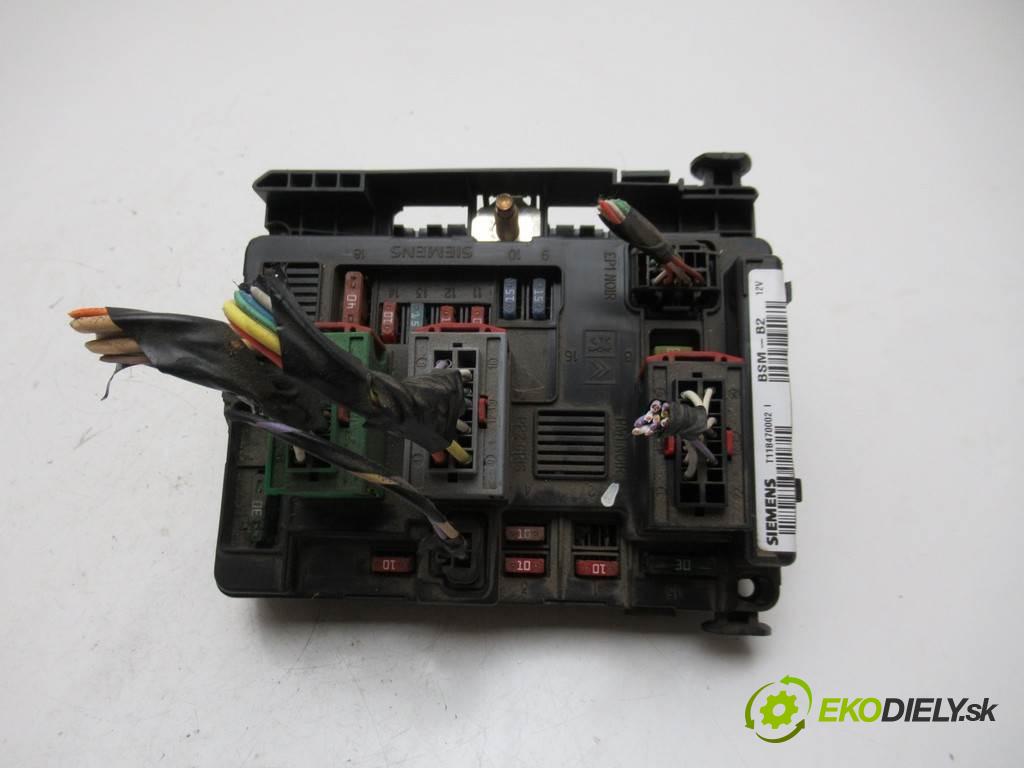 Citroen Berlingo I FL    LIFT VAN 1.9D 70KM 02-10  Modul BSM 9643498980 (Ostatné)