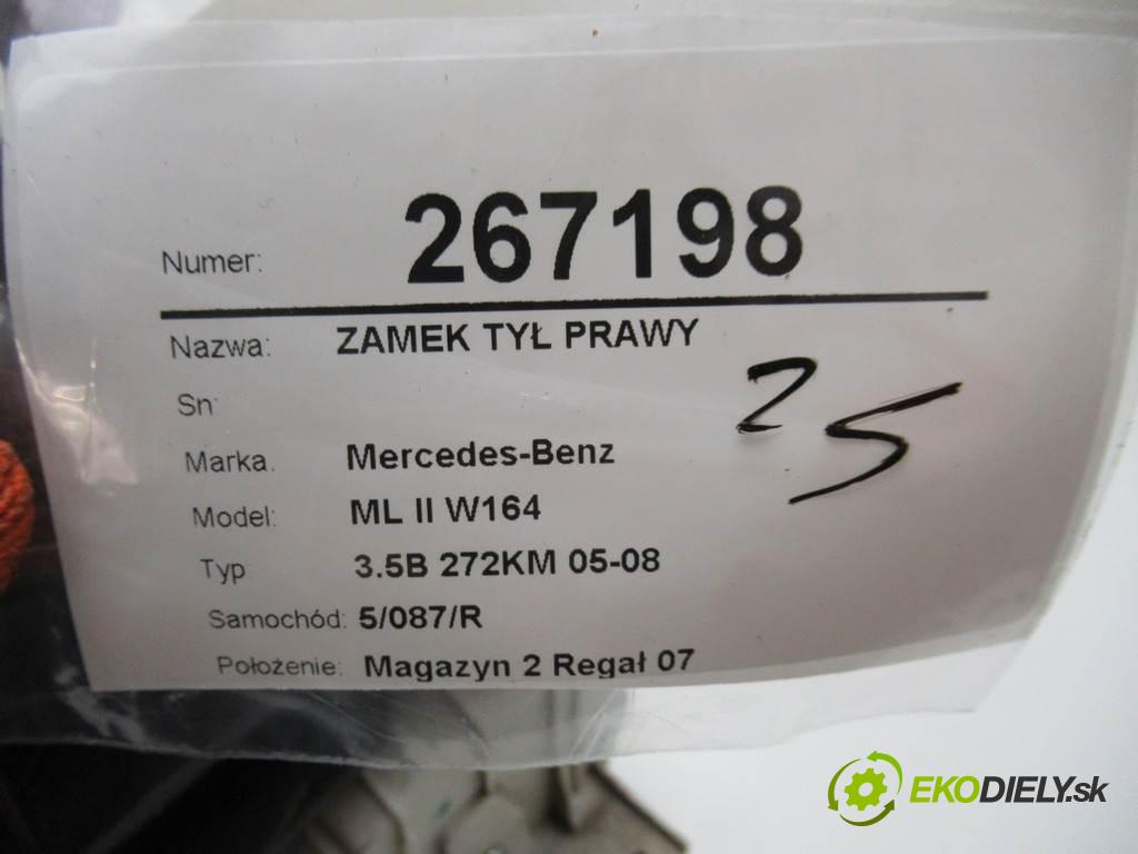 Mercedes-Benz ML II W164  2005 173 kW 3.5B 272KM 05-08 3500 zámok zadní část pravý 1697302435