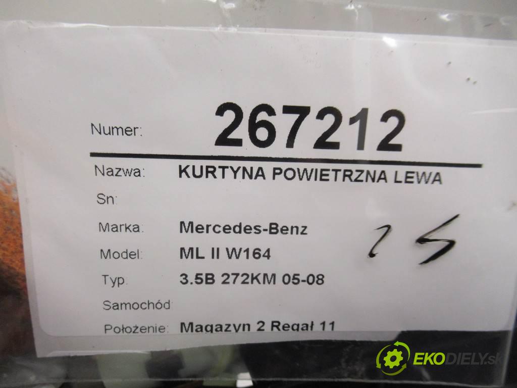 Mercedes-Benz ML II W164    3.5B 272KM 05-08  Stropný - ľavá strana 1648600905 (Airbagy)