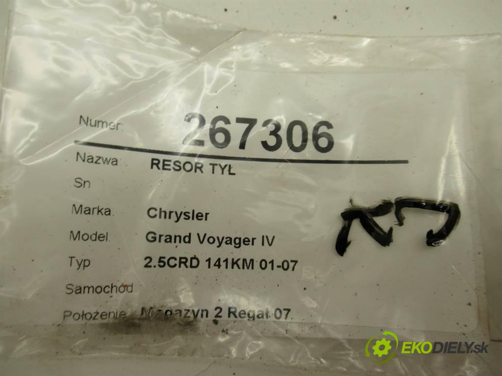 Chrysler Grand Voyager IV    2.5CRD 141KM 01-07  Listové pero zad