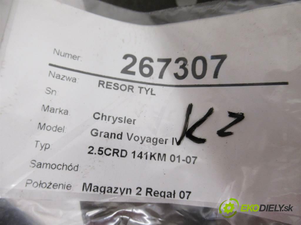 Chrysler Grand Voyager IV    2.5CRD 141KM 01-07  Listové pero zad