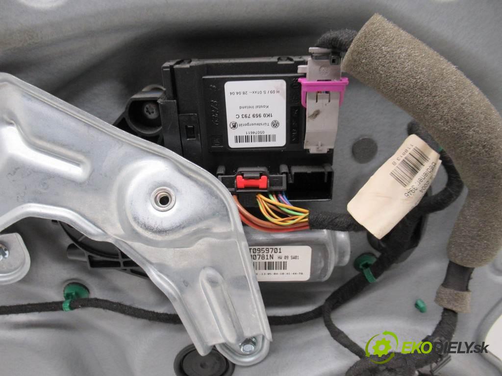 Volkswagen Caddy  2004  2K 1.9TDI 105KM 03-10 1900 mechanismus okna přední část levý 1T0959701