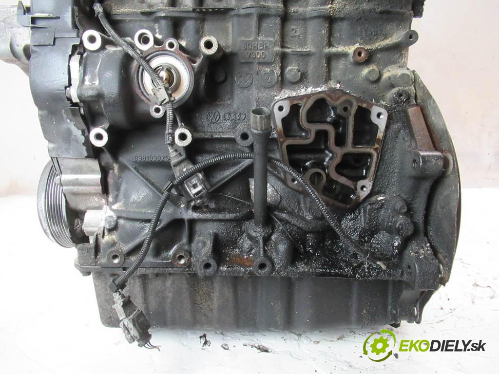 Audi A3 8L FL  2001 96 kW HATCHBACK 5D 1.9TDI 130KM 00-03 1900 motor ASZ (Motory (kompletní))
