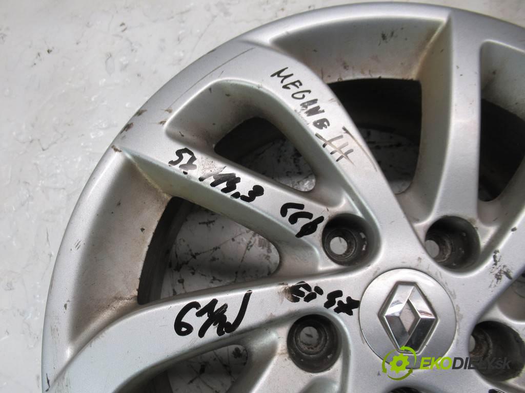 Renault Megane III    16 6,5J 5X114,3 ET47  disk - 16  (Hliníkové)