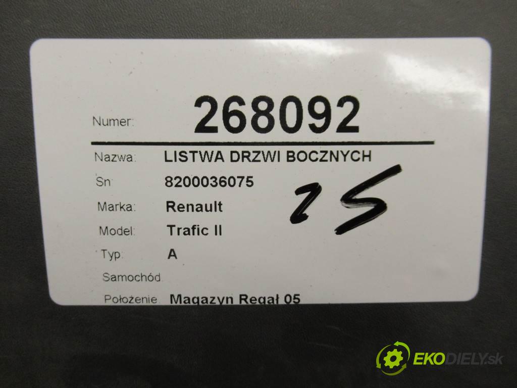 Renault Trafic II    A  Lišta Dvere bočných 8200036075
