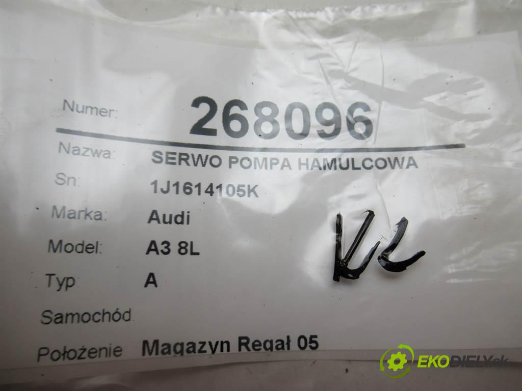 Audi A3 8L    A  Posilovač Pumpa brzdová 1J1614105K (Posilňovače bŕzd)
