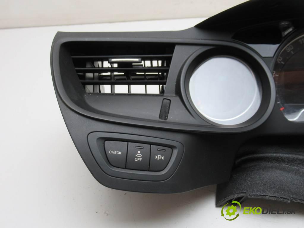Citroen C5 III  2010 177 kW KOMBI 5D 3.0HDI V6 241KM 08-17 3000 Prístrojovka 9666326880 9682386677 (Prístrojové dosky, displeje)