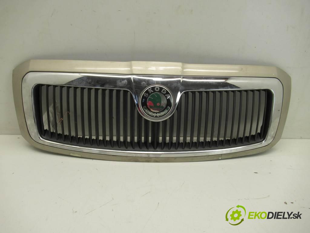 Skoda Superb  2006  SEDAN 4D 2.5TDI V6 163KM 01-08 2500 Mriežka maska 3U0853651C (Mriežky, masky)